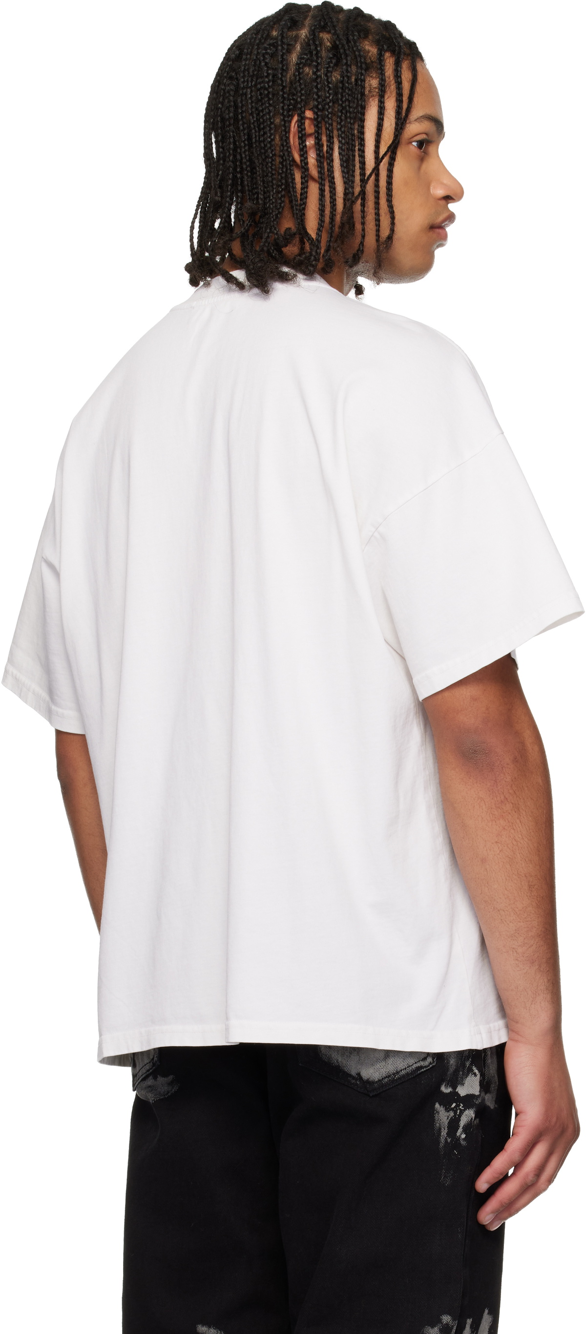 ALEXANDER DIGENOVA Off-White 'Heaven is Where' T-shirt