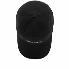 Museum of Peace and Quiet Micro Wordmark Hat in Black