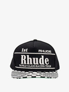 Rhude Hat Black   Mens