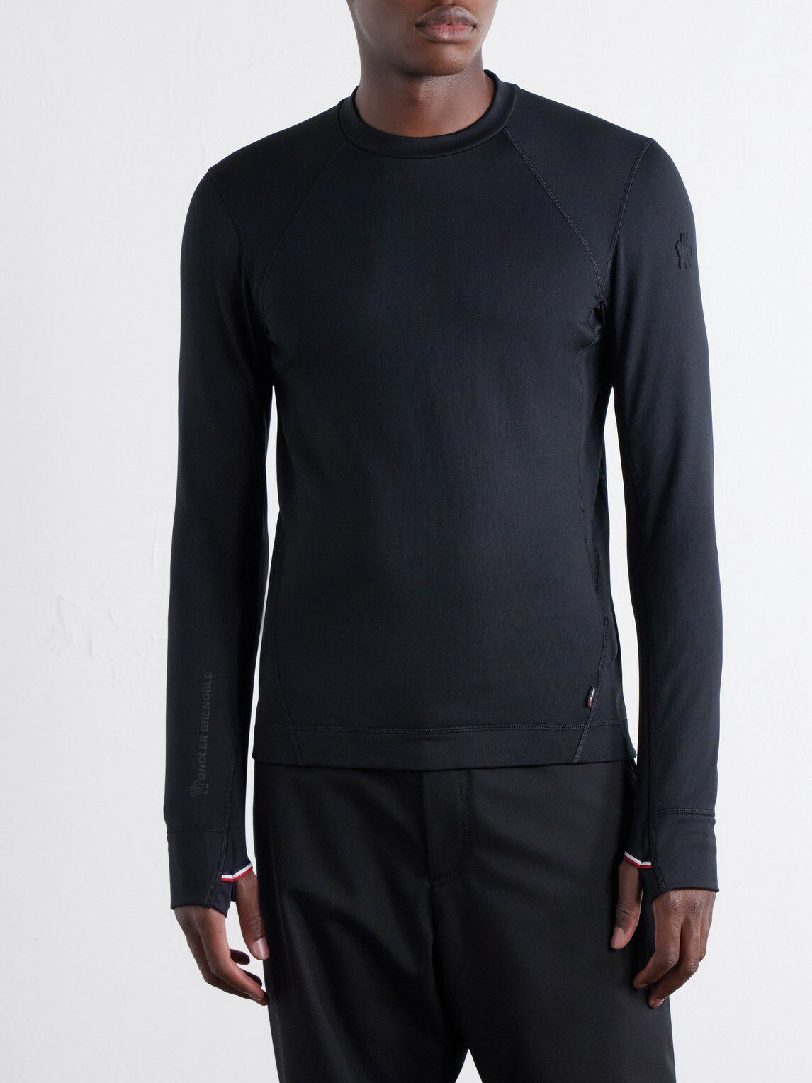 Moncler Grenoble - Polartec® Power Grid™ Jersey Base Layer - Black