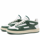 Represent Men's Reptor Low Sneakers in Racing Green/Flat White