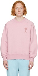 AMI Paris Pink Ami de Cœur Sweatshirt
