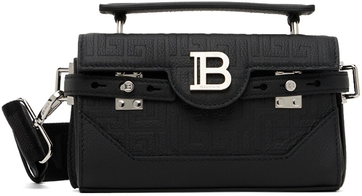 Photo: Balmain Black B-Buzz 19 Bag
