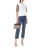 Burberry - Vintage Check cotton T-shirt