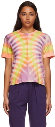 Raquel Allegra Multicolor Tie Dye T-Shirt