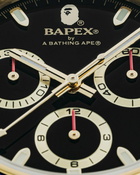 A Bathing Ape Type 4 Bapex Crystal Stone Gold Gold - Mens - Watches