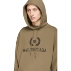 Balenciaga Tan BB Hoodie