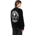 mastermind WORLD Black Velour Sweatshirt