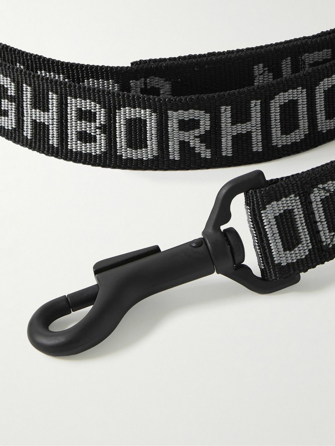 Neighborhood - Logo-Jacquard Webbing Dog Leash Neighborhood Neighborhood - Logo-Jacquard Webbing Dog Leash Neighborhood