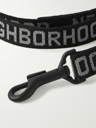 Neighborhood - Logo-Jacquard Webbing Dog Leash