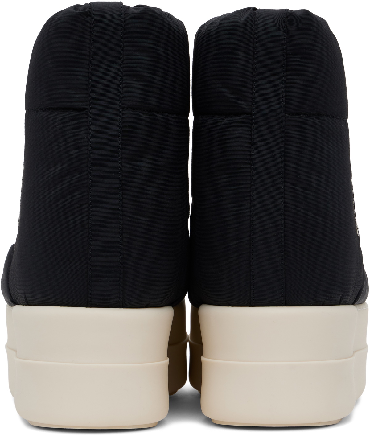 Rick Owens DRKSHDW Black Porterville Mega Bumper Low Lunar Boots