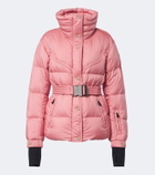 Moncler Grenoble Karshi belted down ski jacket