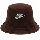 Nike Men's Washed Bucket Hat in Earth/Light Orewood Brown