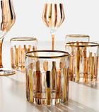 Les-Ottomans Set of 4 glass water tumblers