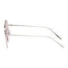 Gentle Monster Silver and Pink Jumping Jack Sunglasses