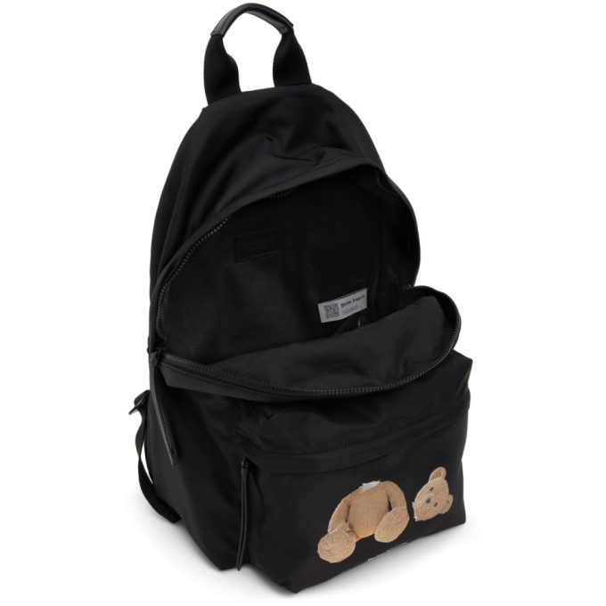 Palm Angels Black Bear Backpack Palm Angels