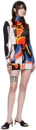 AMBUSH Multicolor Jacquard Miniskirt
