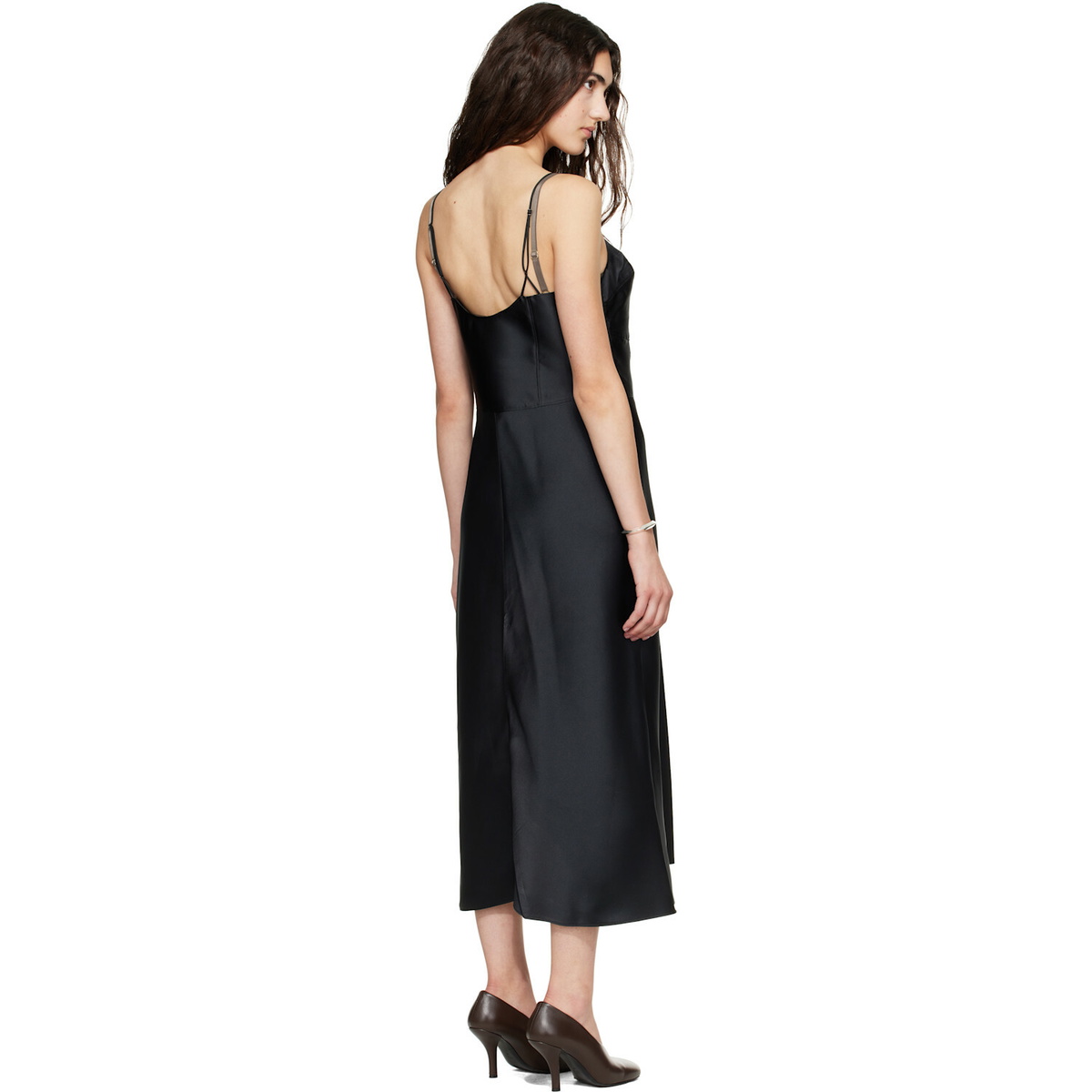 Calvin Klein Collection Black Fia Midi Dress