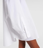Wardrobe.NYC Oversized cotton poplin shirt dress