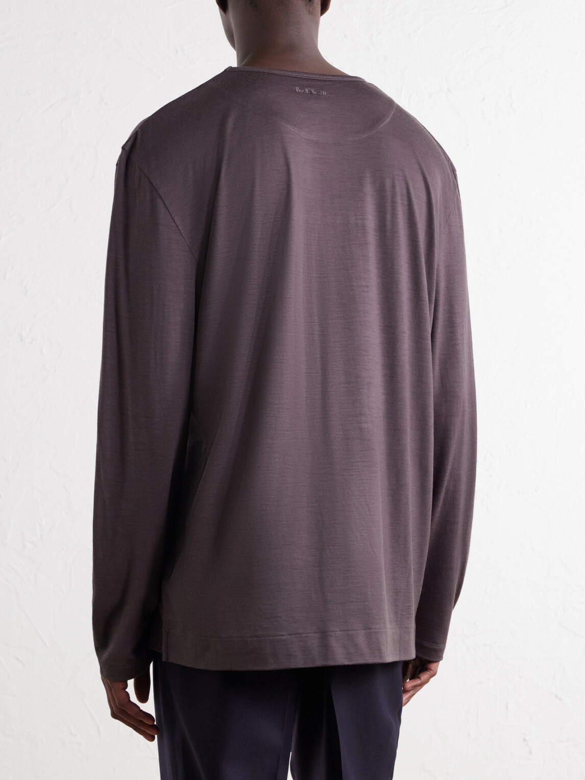 Paul Smith - Wool-Jersey T-Shirt - Gray