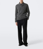 The Row Hilford cashmere polo sweater