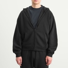 SKIMS Men's Zip Hoodie in Washed Onyx