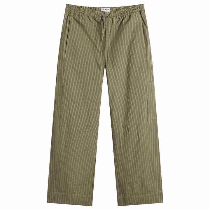 Photo: Damson Madder Women's Tomasina Utilty Trouser in Olive