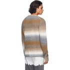 Golden Goose Beige and Grey Degrade Sweater