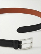 Polo Ralph Lauren - 3cm Leather Belt - Black