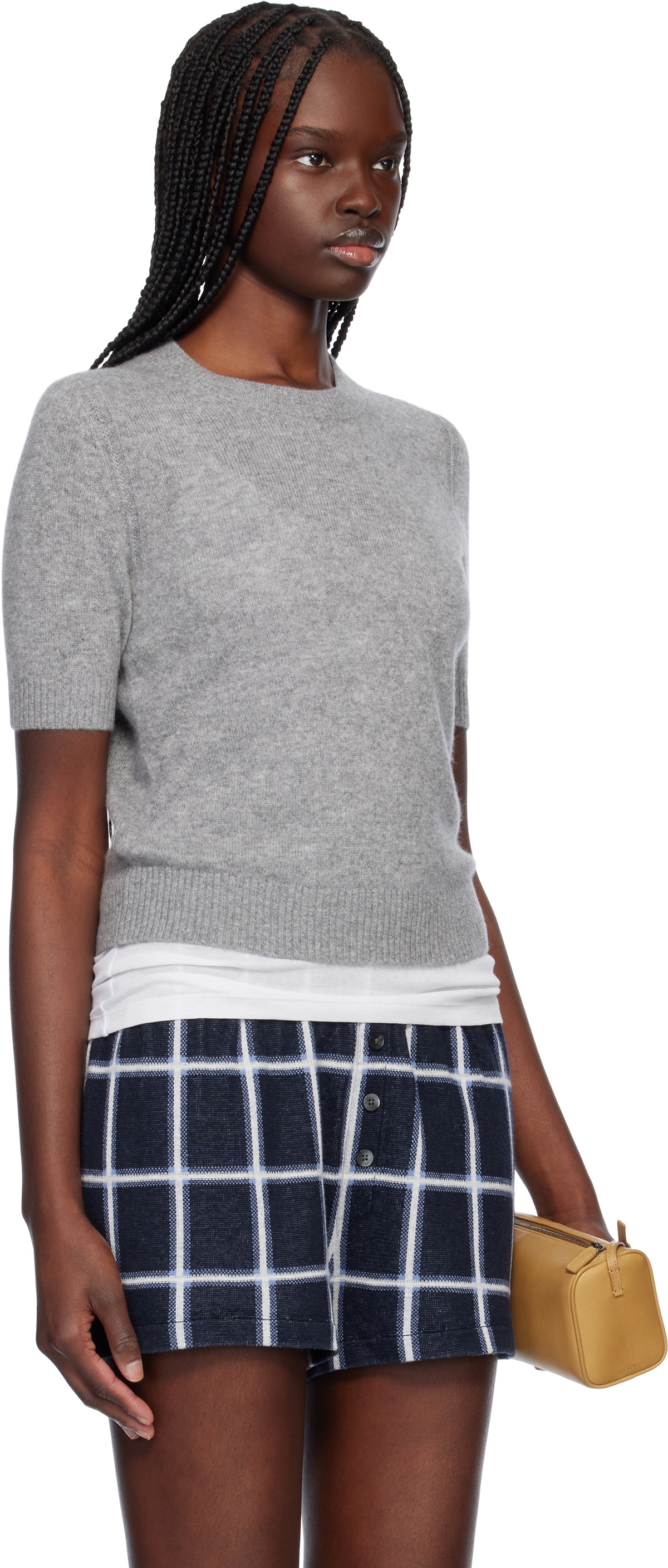 Guest in Residence Gray Sweater T-shirt