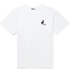 Isabel Marant - Zaffer Logo-Print Cotton-Jersey T-Shirt - Men - White