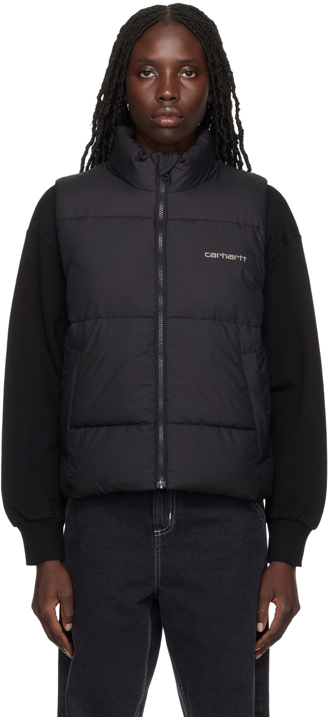 Carhartt Work In Progress Black Springfield Down Vest Carhartt WIP