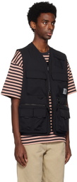 Carhartt Work In Progress Black Elmwood Vest