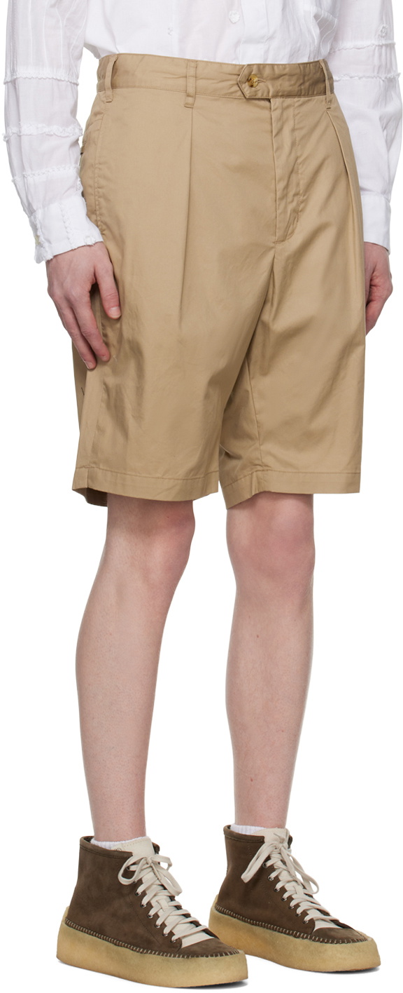 Engineered Garments Beige Sunset Shorts Engineered Garments