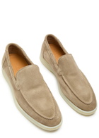 Aurélien Yacht Suede Loafers Grey