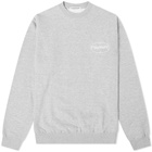 FLAGSTUFF Embroidered Logo Crew Sweat