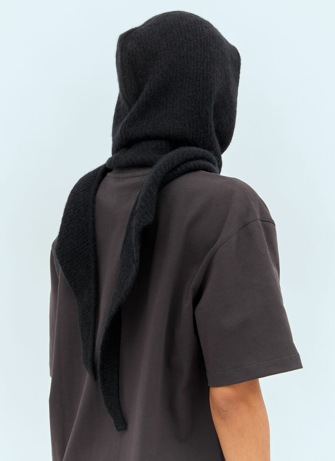 GANNI Soft Wool Balaclava