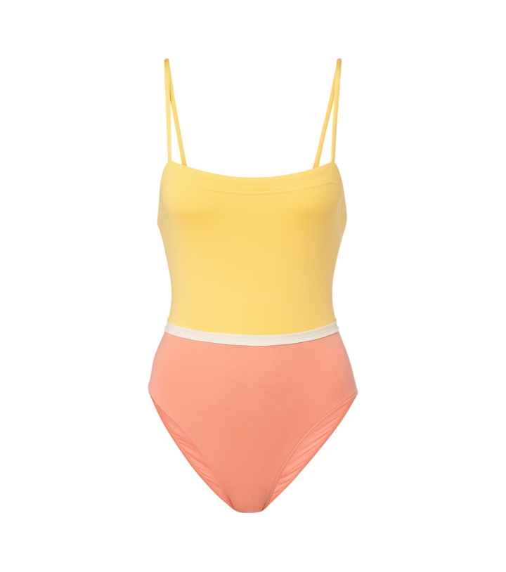 Photo: Eres Granita colorblocked swimsuit