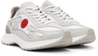 Casablanca Off-White & Gray Stade Sneakers