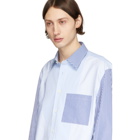 Burberry Blue Striped Chelmsford Shirt