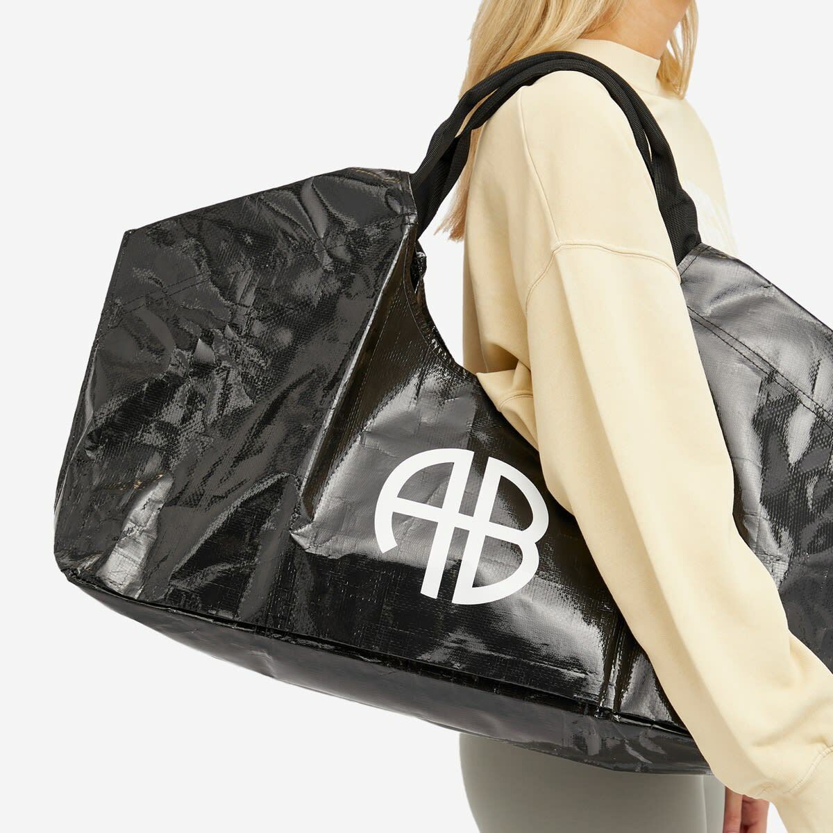 ANINE BING ブラック Drew Sport トートバッグ Anine Bing Women's Drew Sport Tote Bag in Black ANINE BING