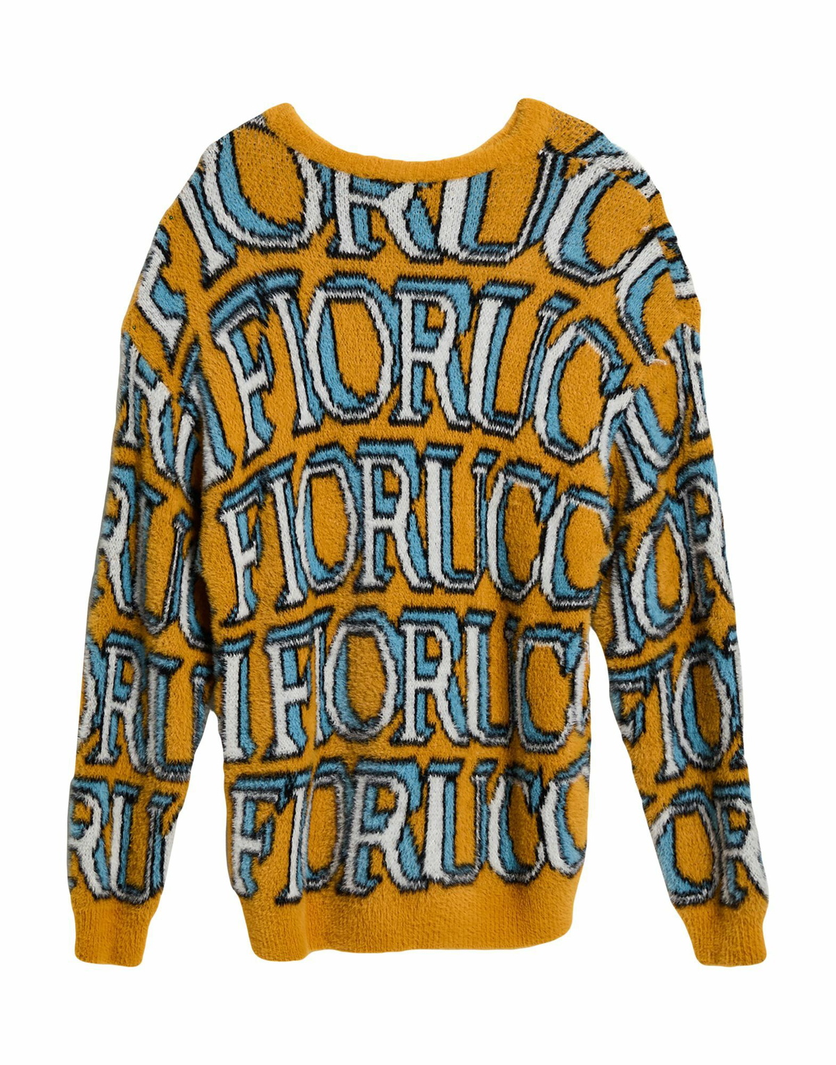 Fiorucci Womens Sweater in Mandarin