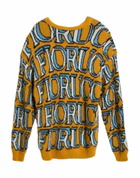 Fiorucci Womens Sweater in Mandarin