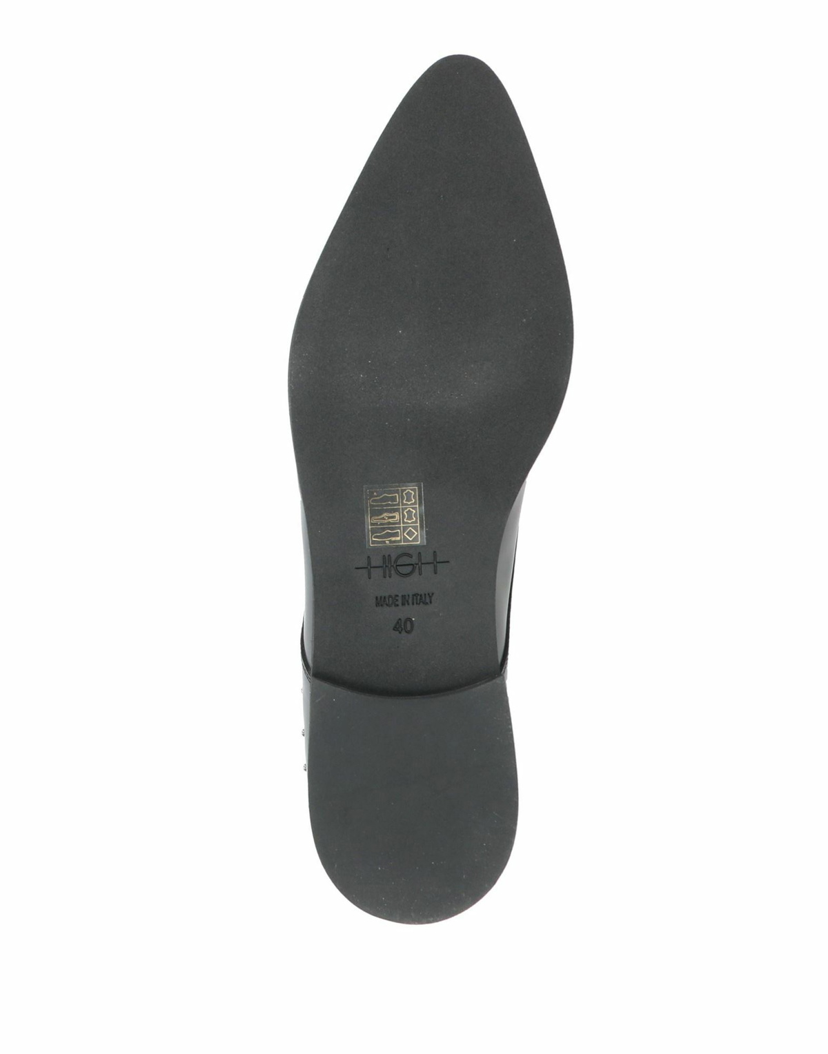 High Womens Lace-up shoes in Black