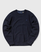 Polo Ralph Lauren Ls Txt Cn Pp L/S Pullover Blue - Mens - Sweatshirts
