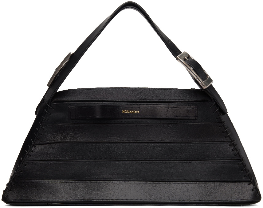 HODAKOVA ショルダーバッグ HODAKOVA Black Triangle Belt Bag HODAKOVA