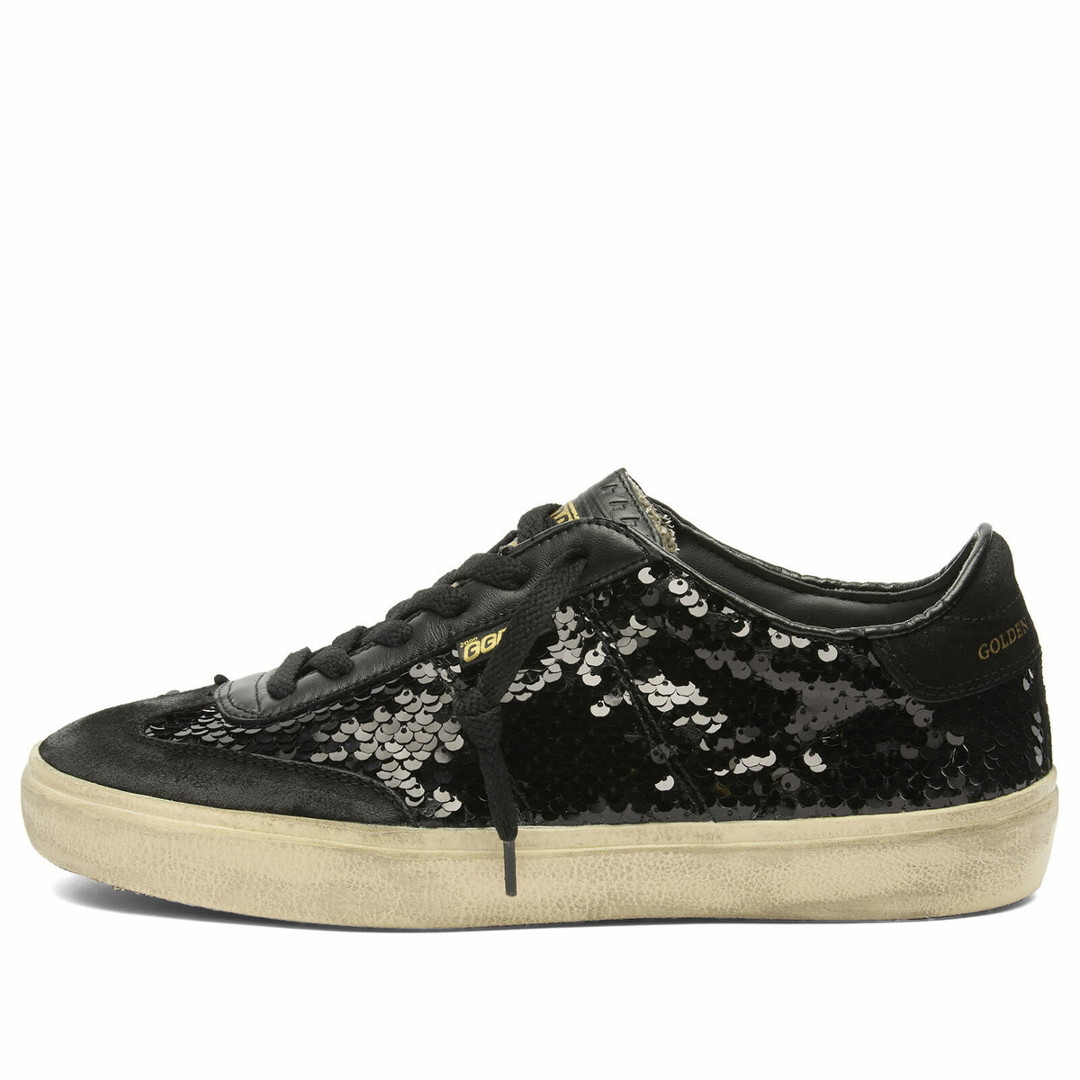 HARE 新品未使用品【GOLDEN 】 SOUL-STAR Golden Goose Soul Star Leopard-print Calf-hair Sneakers Golden