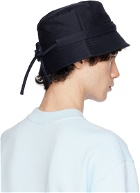 JACQUEMUS Navy 'Le bob Gadjo' Bucket Hat