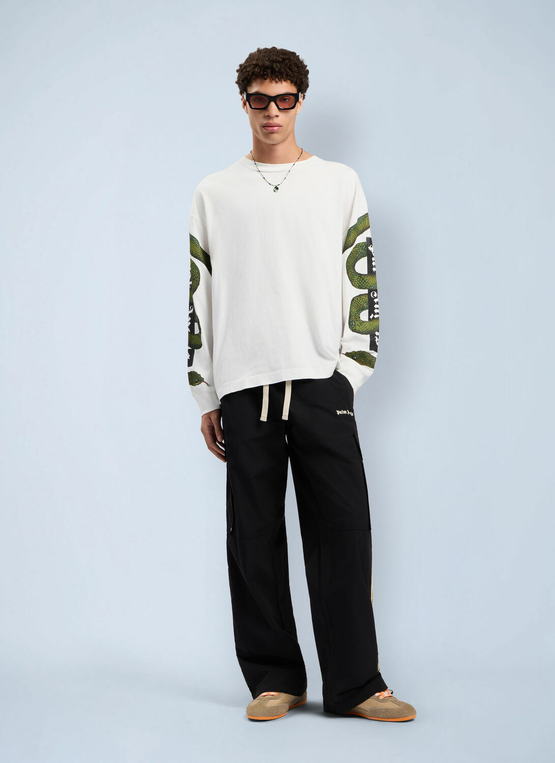Palm Angels Classic Logo Cargo Pants