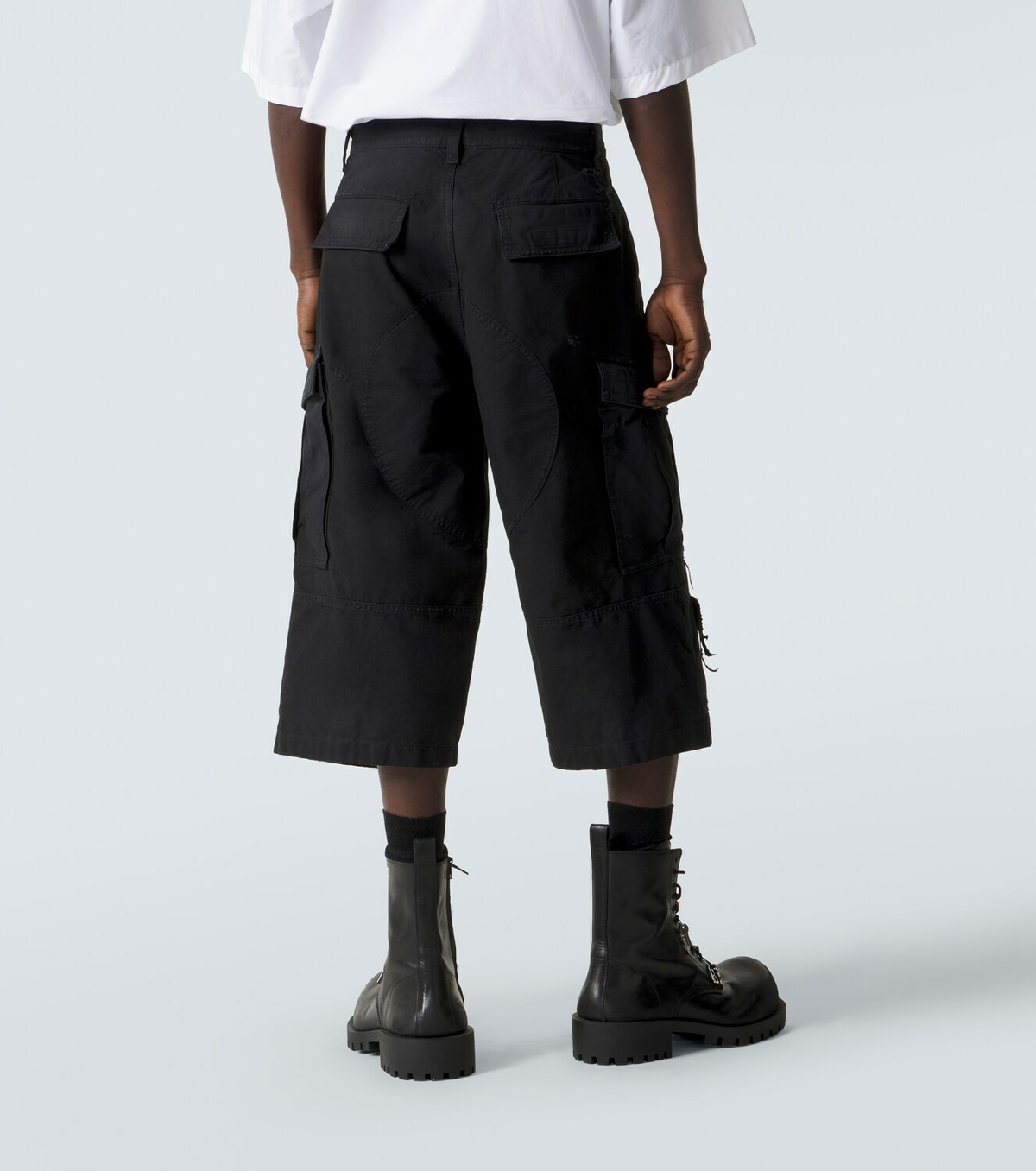 Balenciaga Cotton cargo shorts